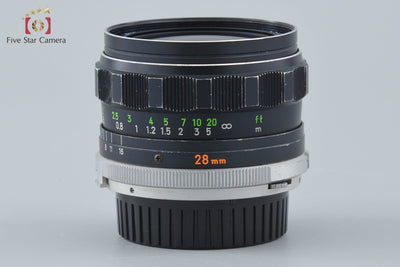 【中古】MINOLTA ミノルタ MC W.ROKKOR-SG 28mm f/3.5