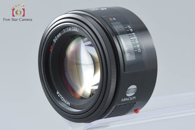 【中古】MINOLTA ミノルタ AF 50mm f/1.4 旧タイプ