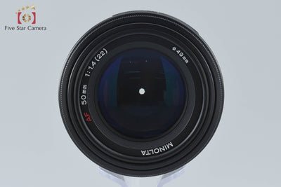 【中古】MINOLTA ミノルタ AF 50mm f/1.4 旧タイプ