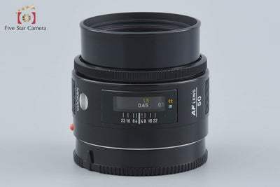 【中古】MINOLTA ミノルタ AF 50mm f/1.4 旧タイプ