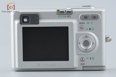 【中古】Casio カシオ EXILIM ZOOM EX-Z3 シルバー コンパクトデジタルカメラ