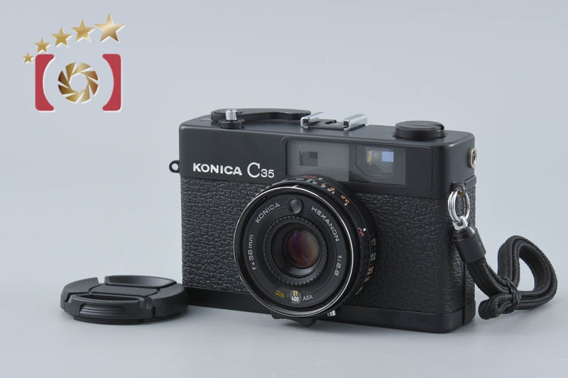 【中古】Konica コニカ C35 コンパクトフィルムカメラ