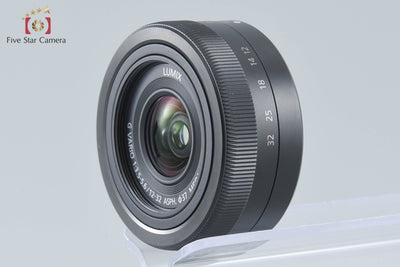 【中古】Panasonic パナソニック LUMIX G VARIO 12-32mm f/3.5-5.6 ASPH. MEGA O.I.S. H-FS12032 ブラック