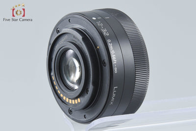 【中古】Panasonic パナソニック LUMIX G VARIO 12-32mm f/3.5-5.6 ASPH. MEGA O.I.S. H-FS12032 ブラック