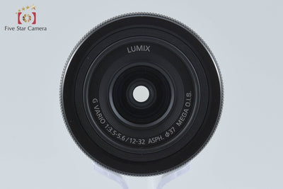 【中古】Panasonic パナソニック LUMIX G VARIO 12-32mm f/3.5-5.6 ASPH. MEGA O.I.S. H-FS12032 ブラック