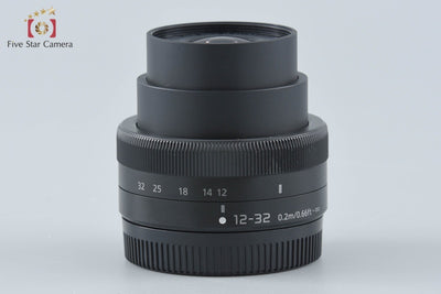 【中古】Panasonic パナソニック LUMIX G VARIO 12-32mm f/3.5-5.6 ASPH. MEGA O.I.S. H-FS12032 ブラック