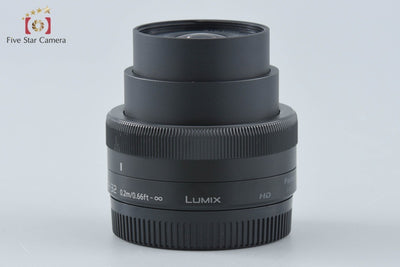 【中古】Panasonic パナソニック LUMIX G VARIO 12-32mm f/3.5-5.6 ASPH. MEGA O.I.S. H-FS12032 ブラック