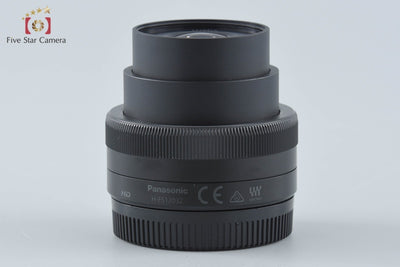 【中古】Panasonic パナソニック LUMIX G VARIO 12-32mm f/3.5-5.6 ASPH. MEGA O.I.S. H-FS12032 ブラック
