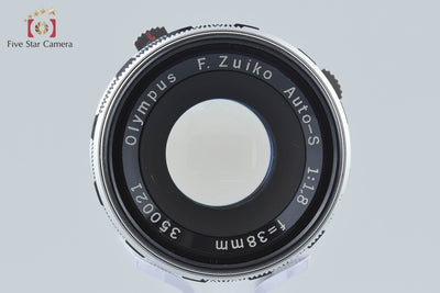 【中古】OLYMPUS オリンパス F.ZUIKO AUTO-S 38mm f/1.8
