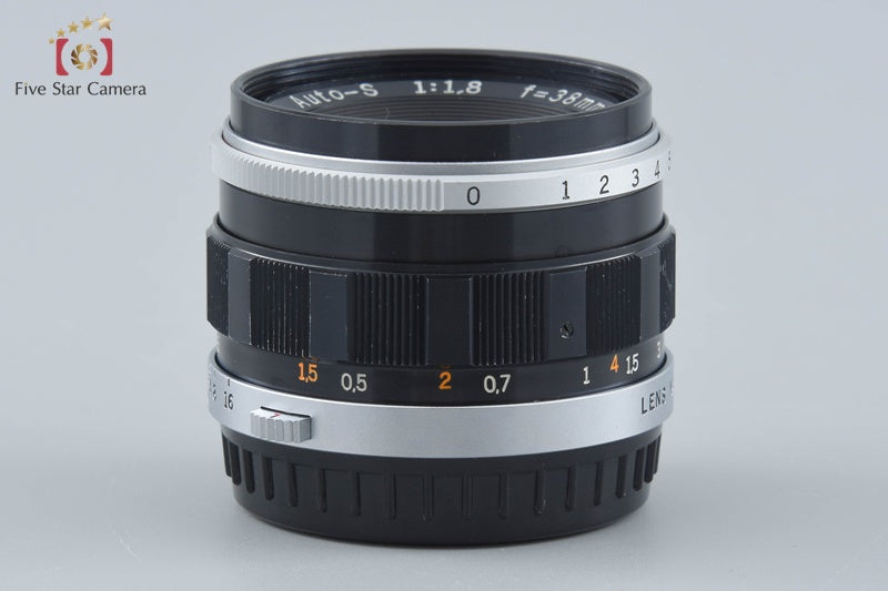 中古】OLYMPUS オリンパス F.ZUIKO AUTO-S 38mm f/1.8 – Five Star