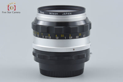 【中古】Nikon ニコン NIKKOR-S Auto 50mm f/1.4
