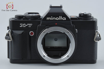 【中古】MINOLTA ミノルタ X-7 ブラック + MD ROKKOR 50mm f/1.7