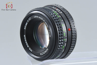 【中古】MINOLTA ミノルタ X-7 ブラック + MD ROKKOR 50mm f/1.7