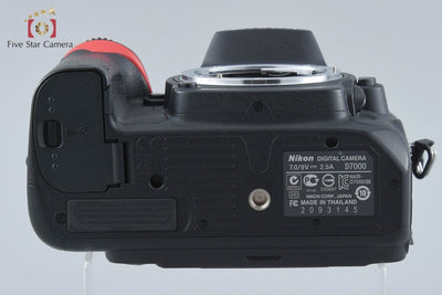 【中古】Nikon ニコン D7000 デジタル一眼レフカメラ シャッター回数僅少