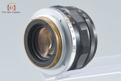 【中古】Canon キヤノン 35mm f/2 L39 ライカスクリューマウント