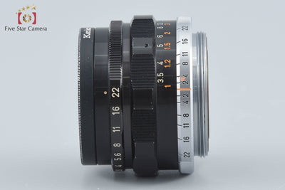 【中古】Canon キヤノン 35mm f/2 L39 ライカスクリューマウント