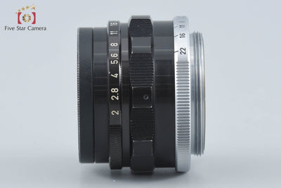 【中古】Canon キヤノン 35mm f/2 L39 ライカスクリューマウント