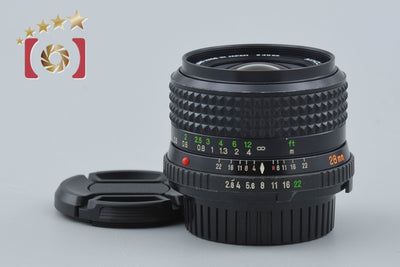 【中古】MINOLTA ミノルタ MD W.ROKKOR 28mm f/2.8