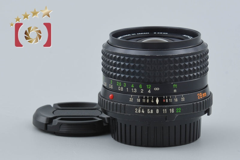 【中古】MINOLTA ミノルタ MD W.ROKKOR 28mm f/2.8