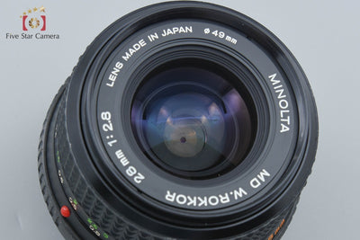 【中古】MINOLTA ミノルタ MD W.ROKKOR 28mm f/2.8