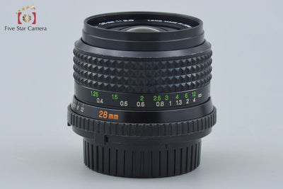 【中古】MINOLTA ミノルタ MD W.ROKKOR 28mm f/2.8