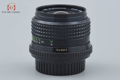 【中古】MINOLTA ミノルタ MD W.ROKKOR 28mm f/2.8