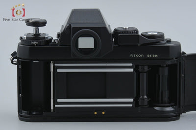 【中古】Nikon ニコン F3 アイレベル 初期レザー フィルム一眼レフカメラ MF-14 データバック付属