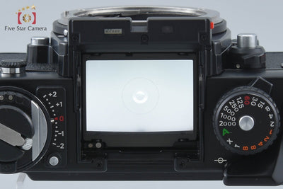 【中古】Nikon ニコン F3 アイレベル 初期レザー フィルム一眼レフカメラ MF-14 データバック付属