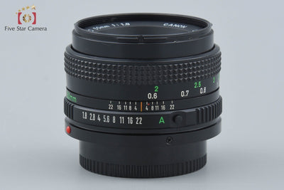 【中古】Canon キヤノン New FD 50mm f/1.8