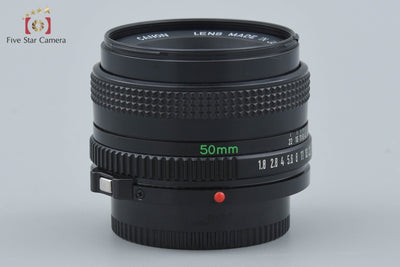 【中古】Canon キヤノン New FD 50mm f/1.8