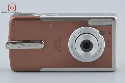 【中古】Canon キヤノン IXY Digital L シルキーブロンズ コンパクトデジタルカメラ