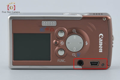 【中古】Canon キヤノン IXY Digital L シルキーブロンズ コンパクトデジタルカメラ