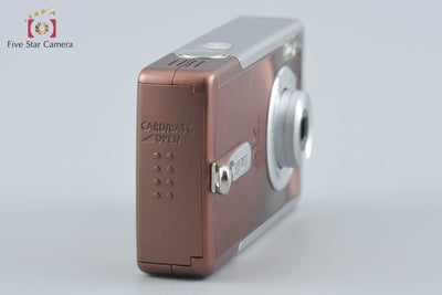 【中古】Canon キヤノン IXY Digital L シルキーブロンズ コンパクトデジタルカメラ