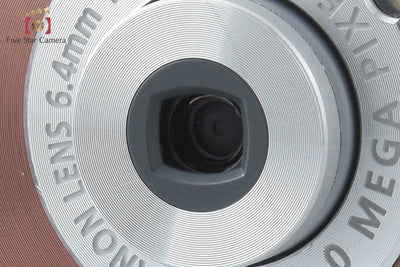 【中古】Canon キヤノン IXY Digital L シルキーブロンズ コンパクトデジタルカメラ