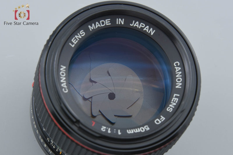 中古】Canon キヤノン New FD 50mm f/1.2 L – Five Star Camera