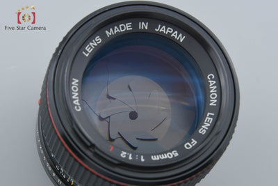【中古】Canon キヤノン New FD 50mm f/1.2 L