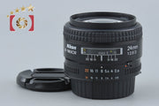【中古】Nikon ニコン AF NIKKOR 24mm f/2.8 D