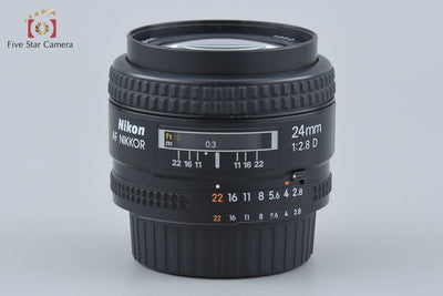 【中古】Nikon ニコン AF NIKKOR 24mm f/2.8 D