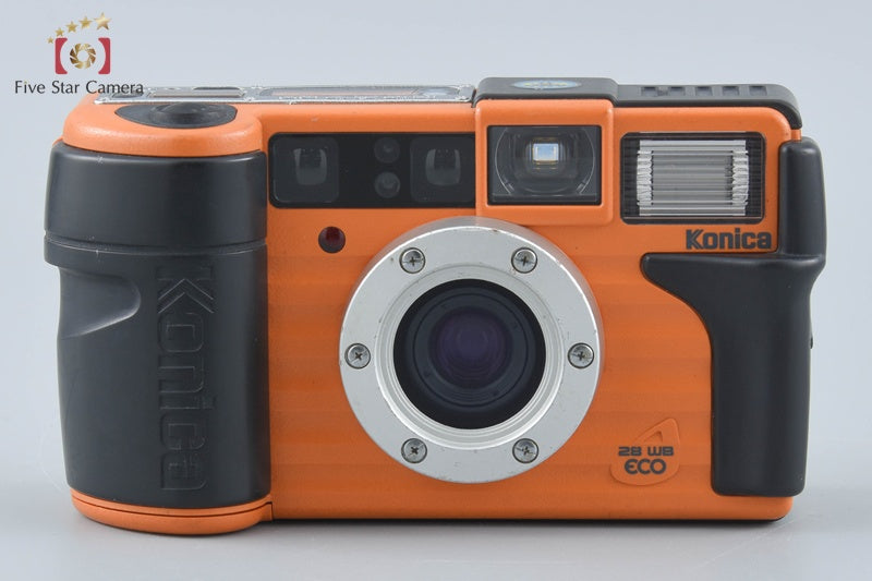 中古】Konica コニカ 現場監督 28WB ECO オレンジ コンパクトフィルム