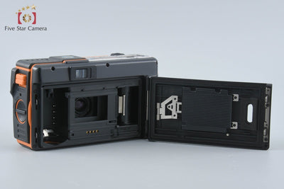 【中古】Konica コニカ 現場監督 28WB ECO オレンジ コンパクトフィルムカメラ