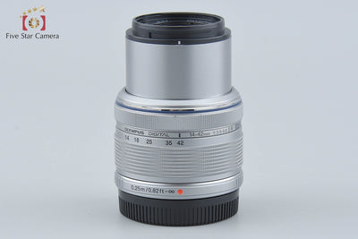 【中古】OLYMPUS オリンパス M.ZUIKO DIGITAL 14-42mm f/3.5-5.6 II R シルバー