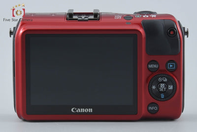 【中古】Canon キヤノン EOS M レッド ミラーレス一眼カメラ