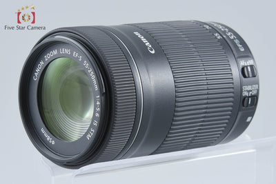 【中古】Canon キヤノン EF-S 55-250mm f/4-5.6 IS STM