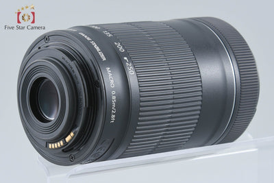 【中古】Canon キヤノン EF-S 55-250mm f/4-5.6 IS STM