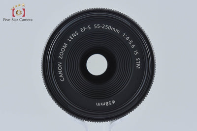 【中古】Canon キヤノン EF-S 55-250mm f/4-5.6 IS STM