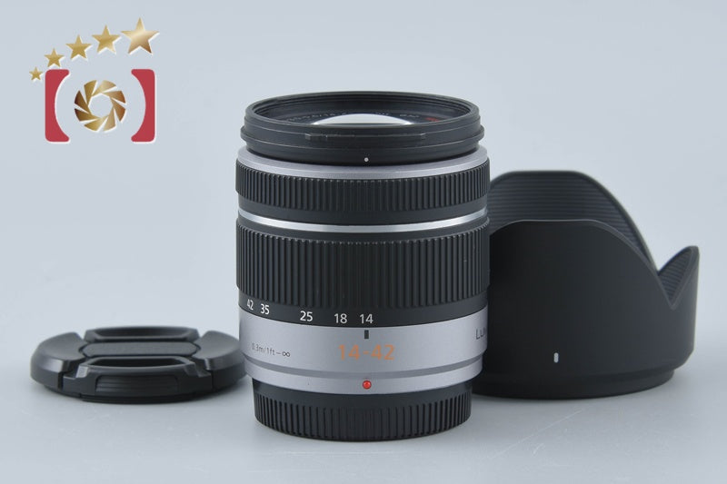 【中古】Panasonic パナソニック LUMIX G VARIO 14-42mm f/3.5-5.6 ASPH. MEGA O.I.S. H-FS014042