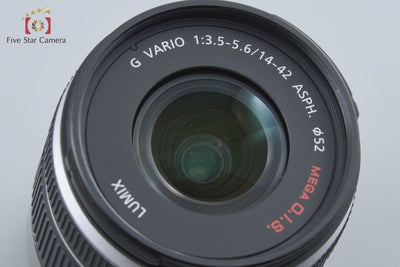 【中古】Panasonic パナソニック LUMIX G VARIO 14-42mm f/3.5-5.6 ASPH. MEGA O.I.S. H-FS014042