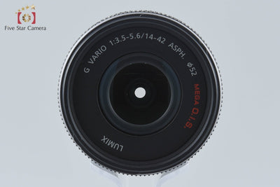 【中古】Panasonic パナソニック LUMIX G VARIO 14-42mm f/3.5-5.6 ASPH. MEGA O.I.S. H-FS014042
