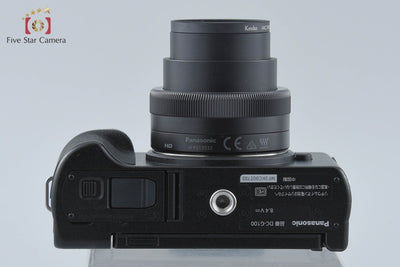 【中古】Panasonic パナソニック LUMIX DC-G100 標準ズームレンズキット シャッター回数僅少 元箱付き