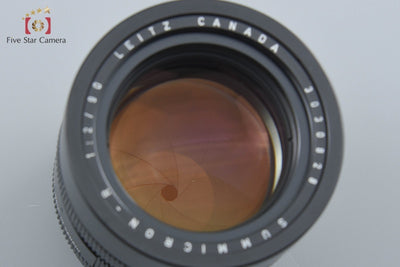 【中古】Leica ライカ SUMMICRON-R 90mm f/2 3カム